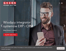 Tablet Screenshot of gecos.pl